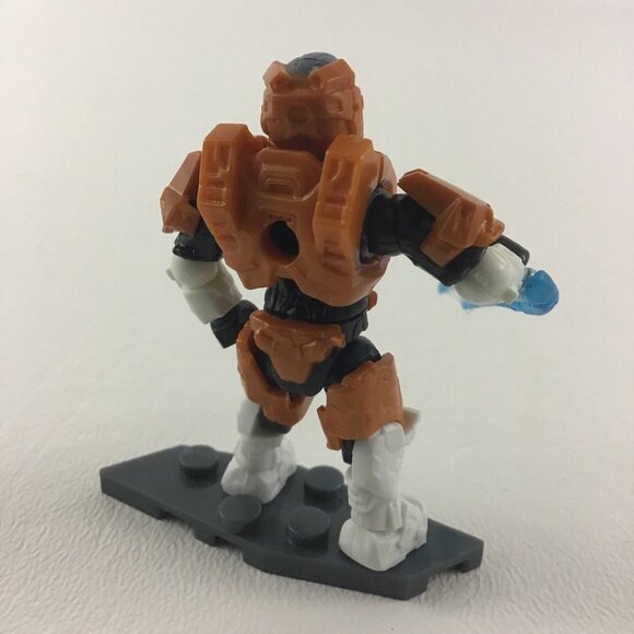 Mega Construx Halo Mini Figure Spartan Hermes w Weapon Infinite Series 2021 F3 - Picture 4 of 6